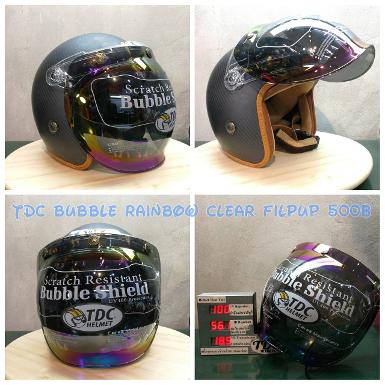 TDC ฺBubble visor สีปรอทรุ้ง