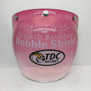 TDC bubble visor ( สีชมพู)