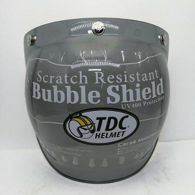 TDC bubble visor ( สีควันบุรี)